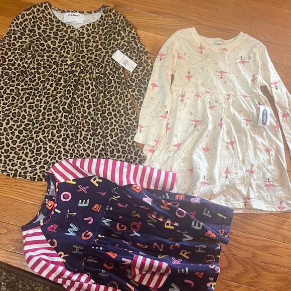 Old Navy Other - Set of 3 Little Girl’s Dresses! 2 Brand New Old Navy Dresses-and Goodlad Dress